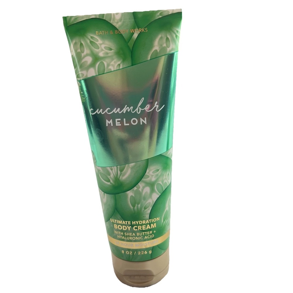 Bath & Body Works Cucumber Melon Body‎ Cream And Body Wash Hydration Shea Butter - Picture 3 of 6